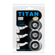 TITAN - SILICOINE COCKRING 3PC (BLUE PACK)